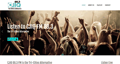 Desktop Screenshot of cjiqfm.com